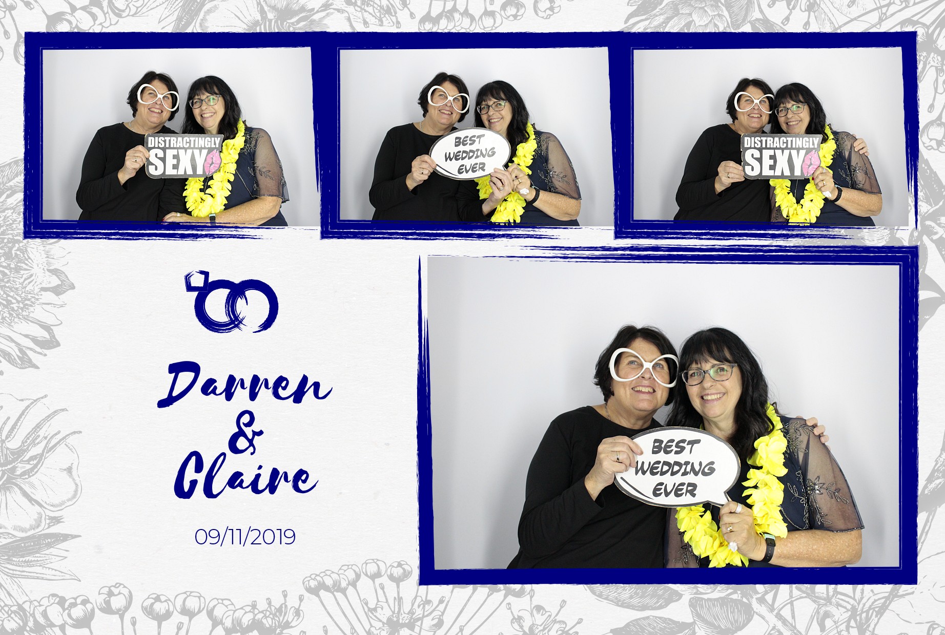 Darren and Claire’s Wedding  | View more photos from the event at gallery.myphotoboothexperience.co.uk/u/MyPhotoBoothExperienceLtd/Darren-and-Claire’s-Wedding